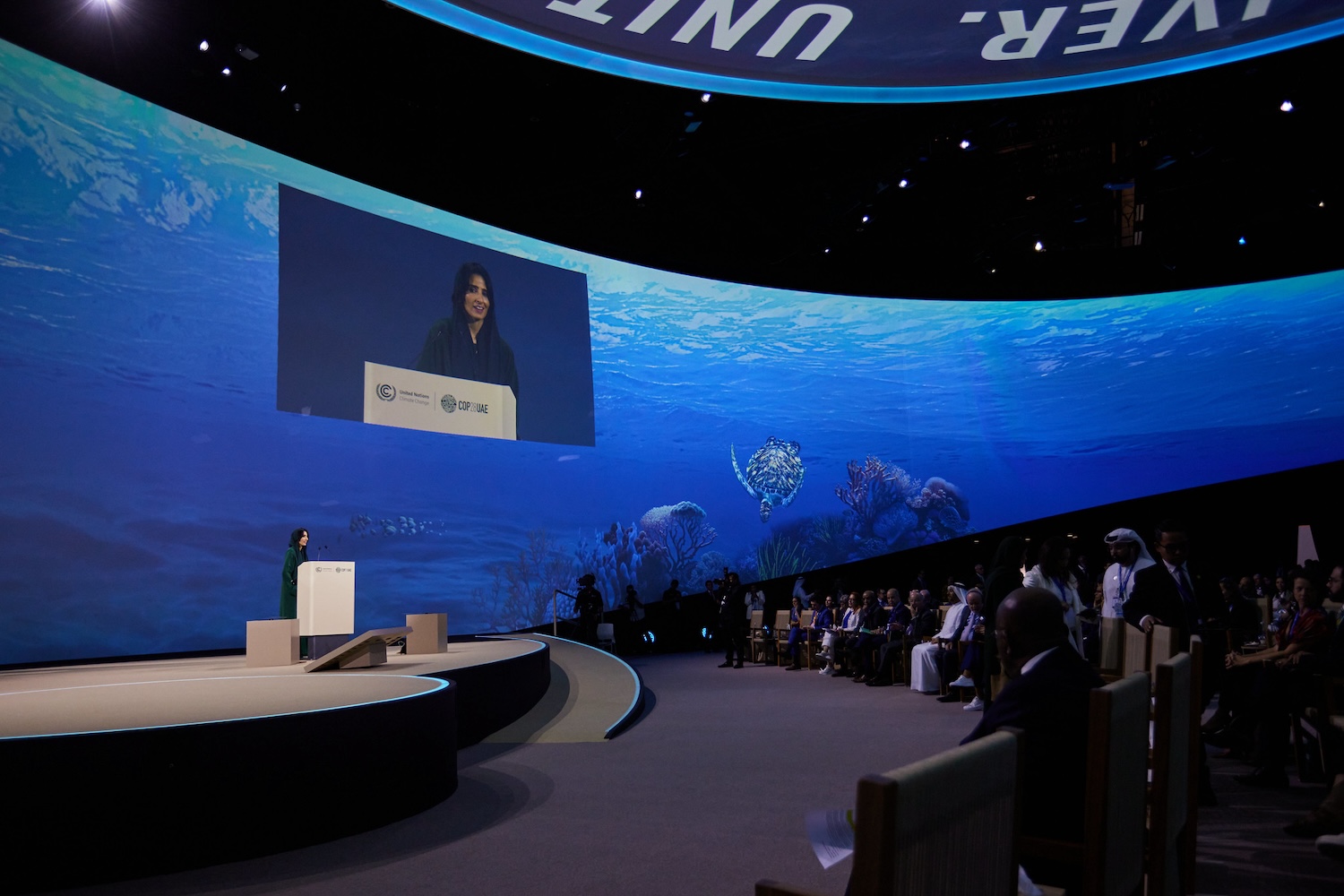 COP28 world climate action summit talks on nature-based solutions
