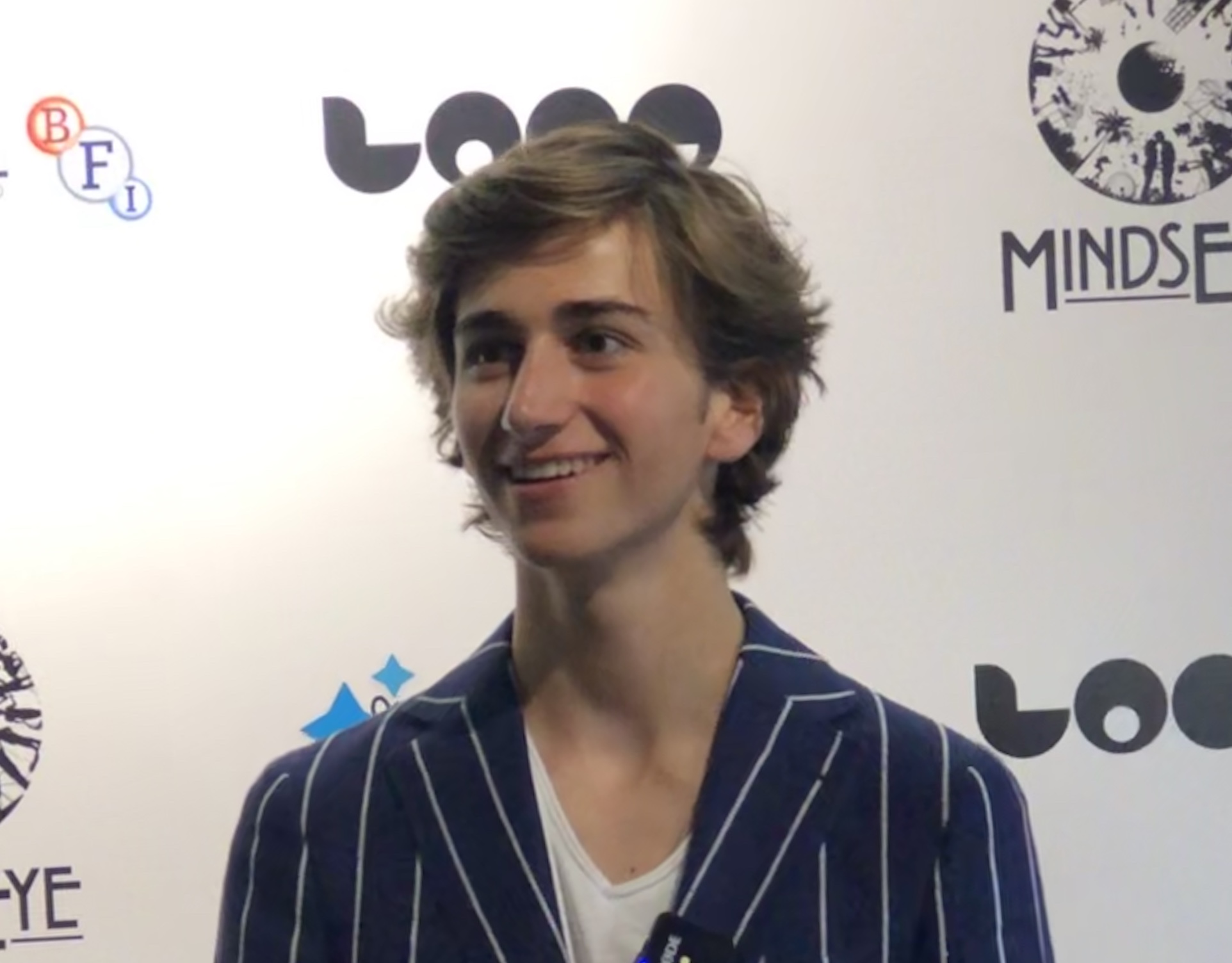 Sebastian Croft at the British Film Institute's LOCO London Comedy Film Festival