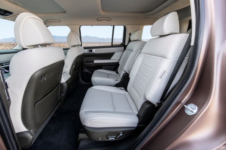 The Hyundai Santa Fe and Kona were named best interiors and user experience by WardsAuto last year. Future iterations may include a plant-based leather alternative developed under a newly announced partnership.